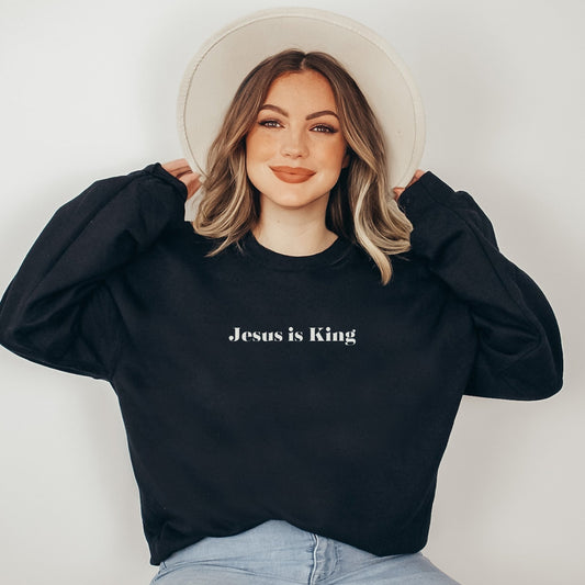 Jesus is King Sweater