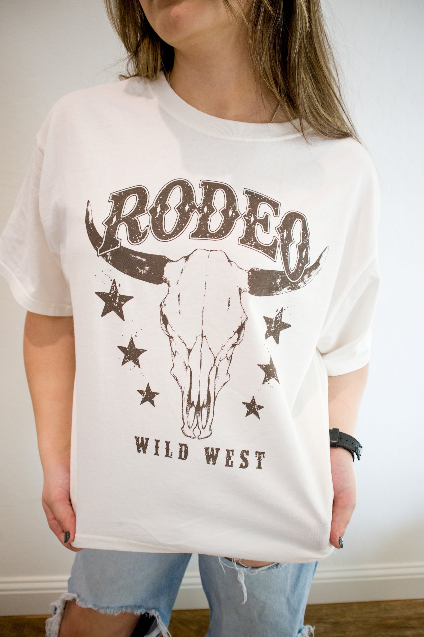 Rodeo Long Crop Tee