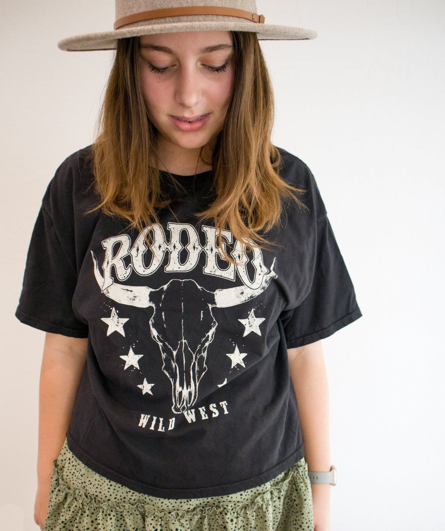 Rodeo Long Crop Tee